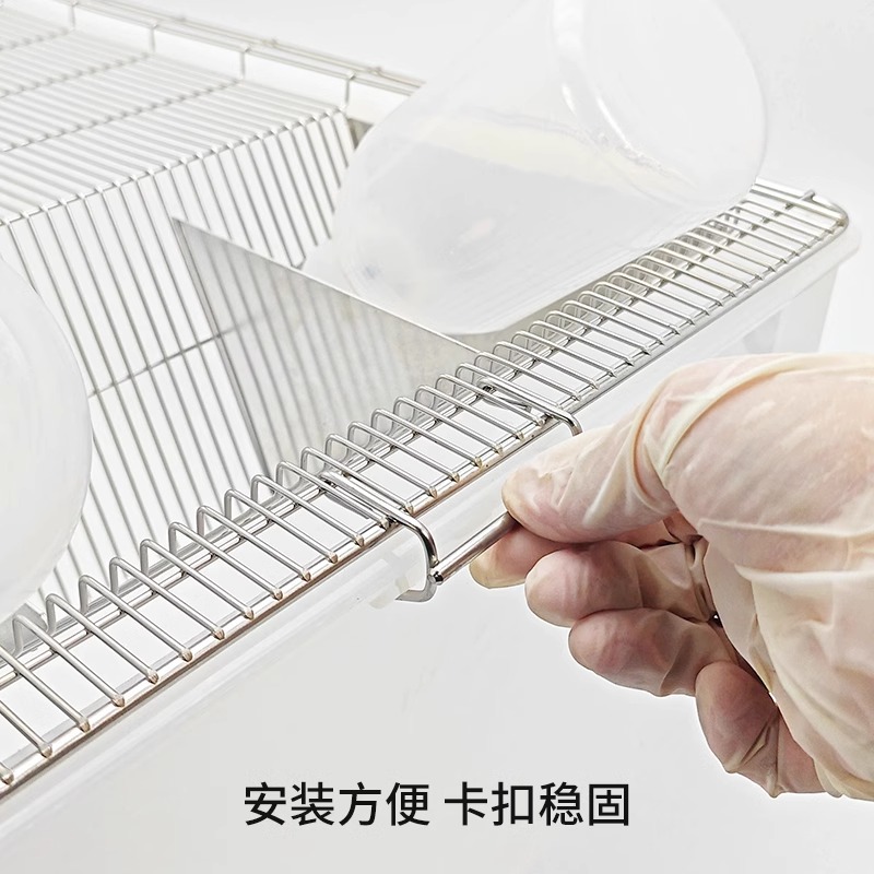 Tigergene鼠笼实验室鼠盒 鼠笼大号 小鼠笼小白鼠大白鼠饲养笼子 繁殖笼盒图2