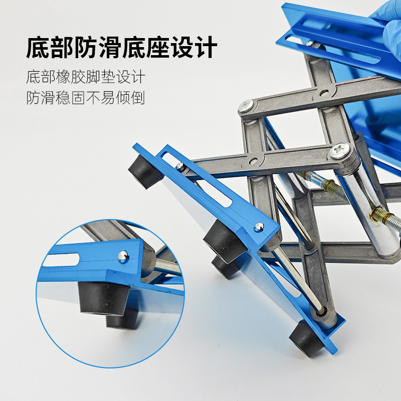Tigergene升降台小型家用实验室手动不锈钢氧化铝耐用桌上雕刻机图2