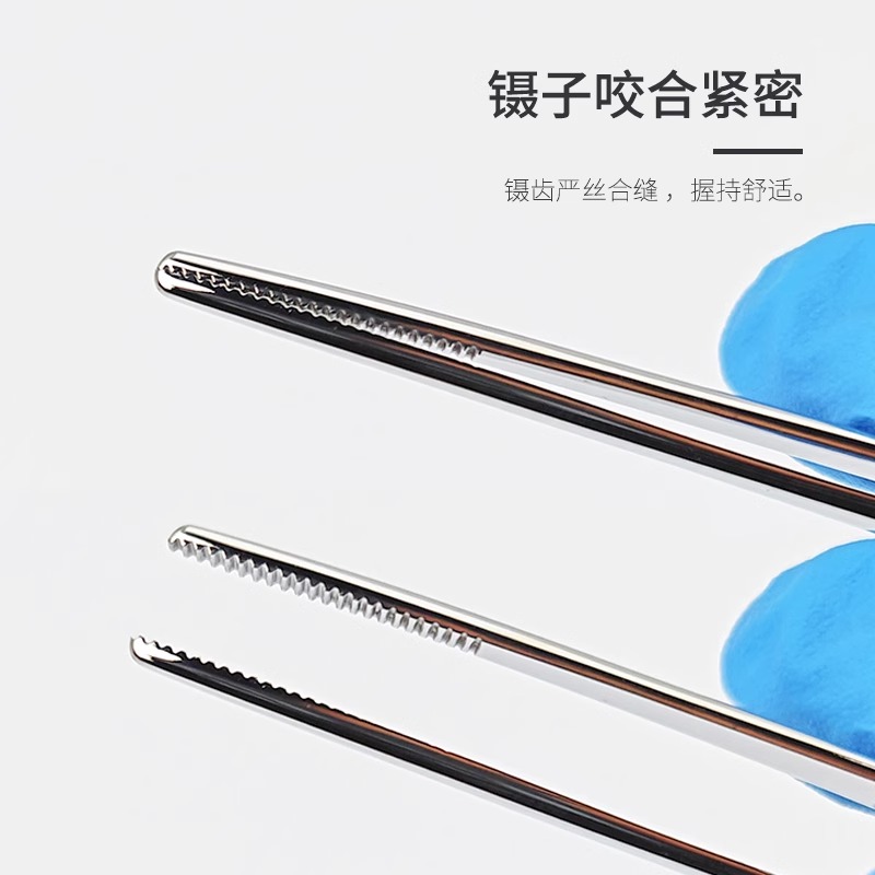 手术器械动物实验剪刀止血钳手术刀柄外科手术不锈钢拆线剪图2