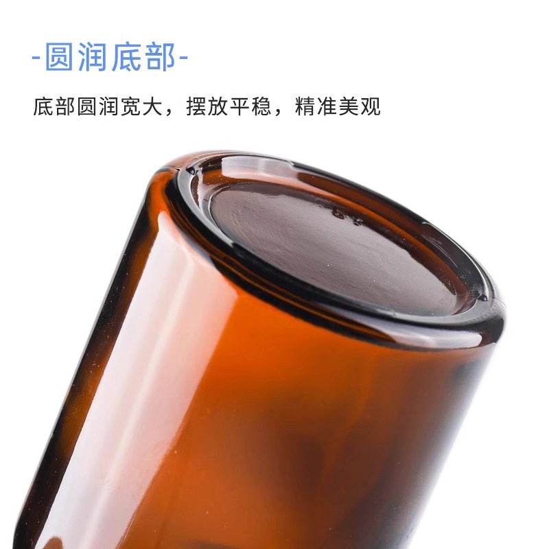 玻璃滴瓶广口瓶试剂瓶取样瓶滴管瓶化学实验精油瓶30 60 125ml图3