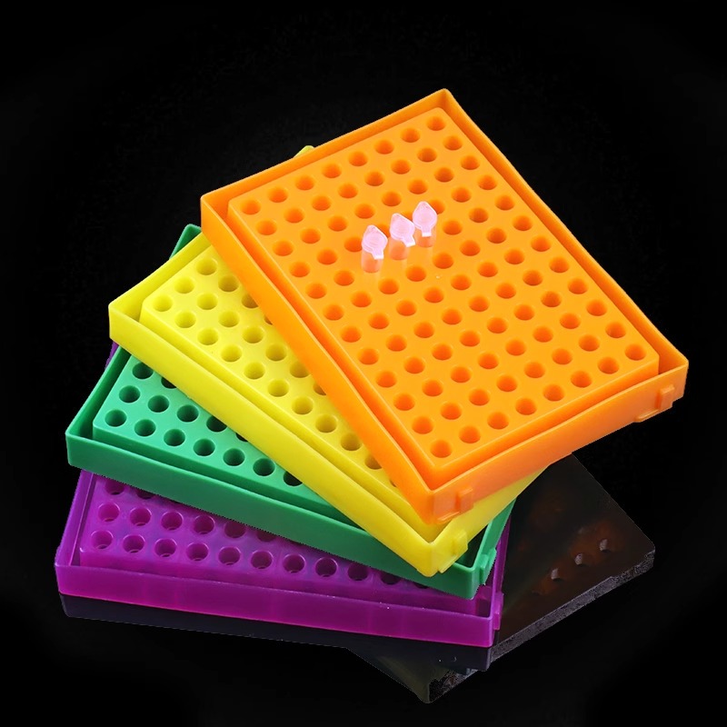 96孔离心管盒EP管盒冰盒0.2ml离心管盒PCR管盒八连管盒PCR管架图3