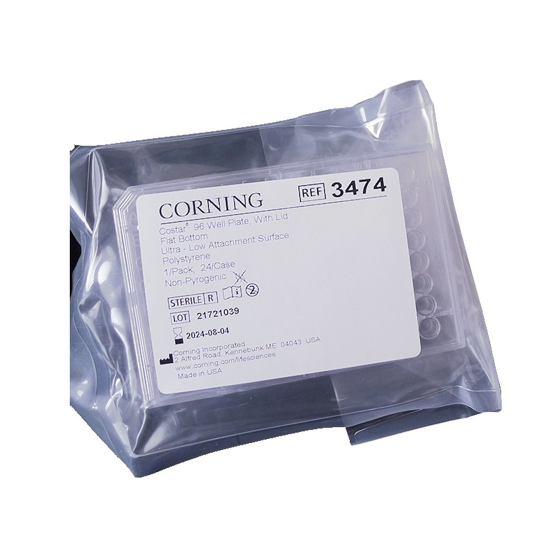 Corning康宁6 24 96孔超低吸附微孔板透明带盖灭菌3471 3473 3474 7007图4