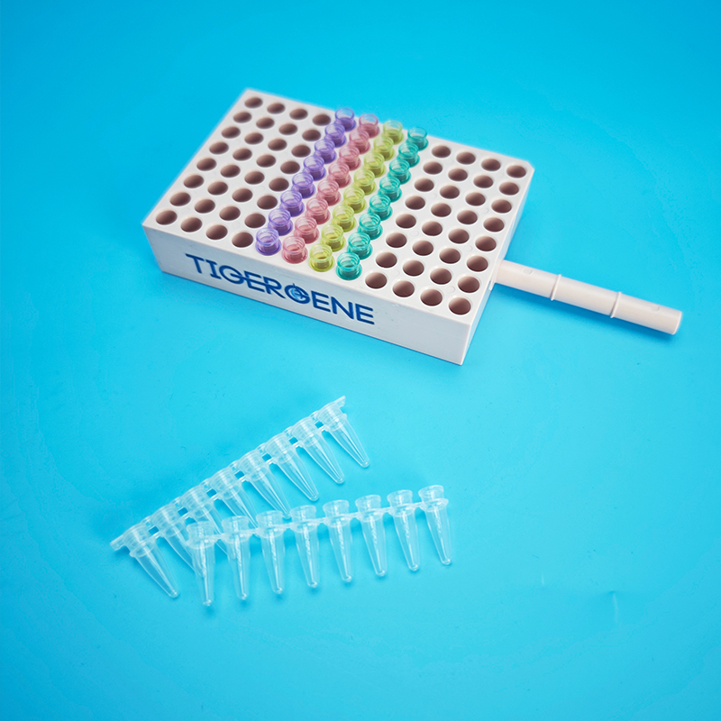 Tigergene 96孔板PCR管压盖器开盖器手柄PCR管架马卡龙八联排管图4